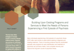 FACT SHEET: Building Upon Existing Programs and...