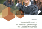 ISSUE BRIEF: Supported Education for Persons...