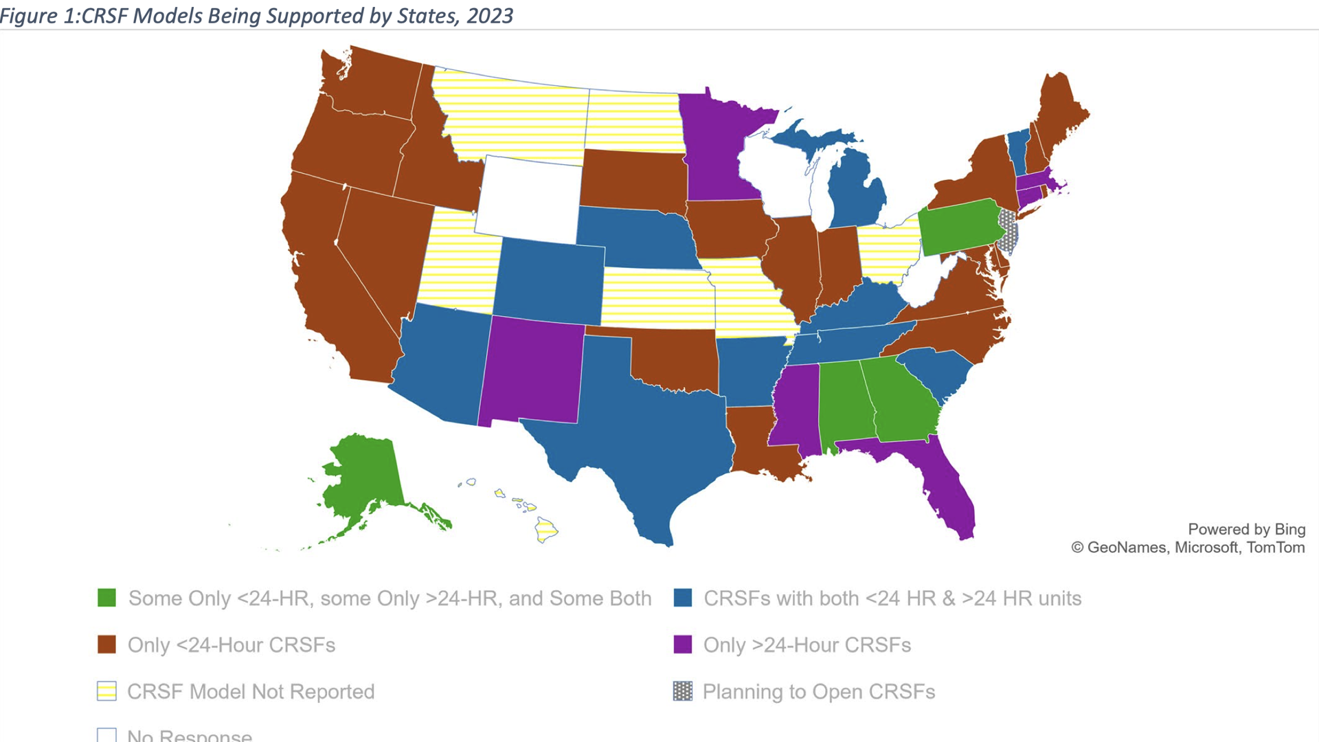 New NRI State Profiles Report: SMHA Support for <24 Hour Crisis Receiving and Stabilization Facilities (CRSFs)