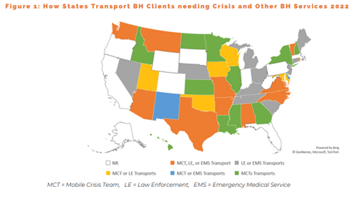 Transportation in Behavioral Health Crisis Services